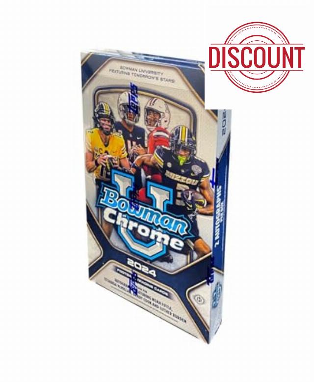 2024 Bowman University Chrome Football Hobby Box