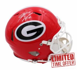 Kirby Smart Autographed/Signed Georgia Speed Authentic Helmet