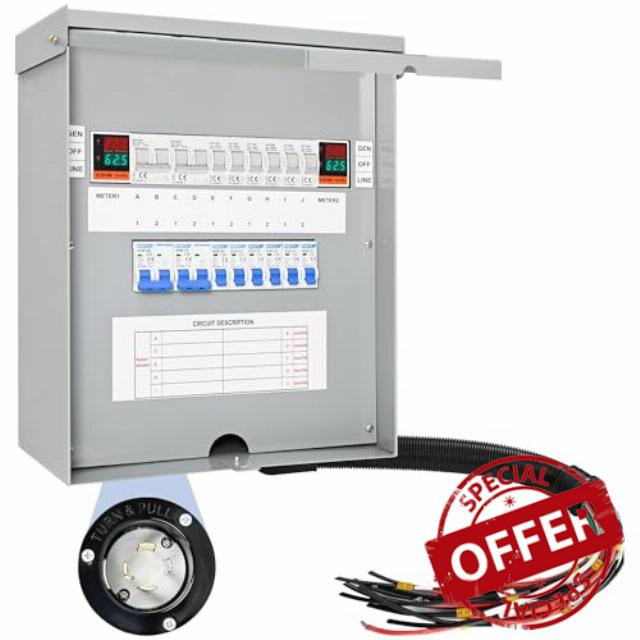 Generator Transfer Switch 30 Amp Kit