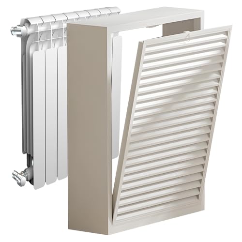 Decorative Aluminium Heating Cabinet Shelf Pipe Valve Privacy Barrier