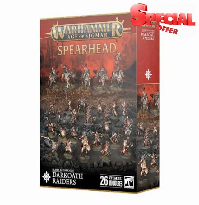 Warhammer Darkoath Raiders - Slaves to Darkness Spearhead Age of Sigmar