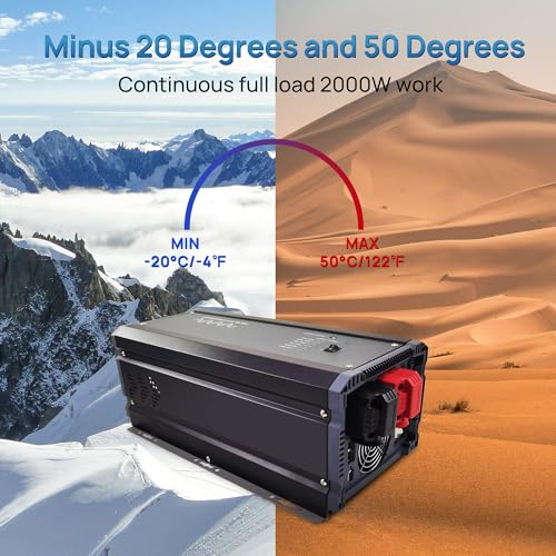 12V DC to 120V AC Surge 6000W