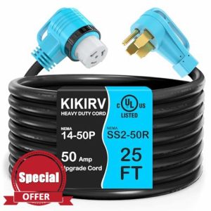 25 Feet 50 Amp Generator Cord