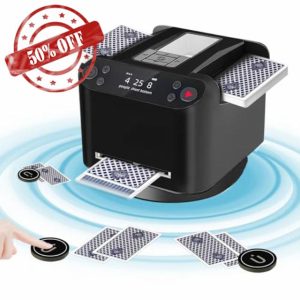 Automatic Card Shuffler and Dealer 2-in-1
