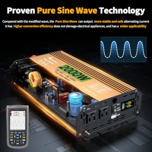 4000W Peak Power Inverter with Remote Control
