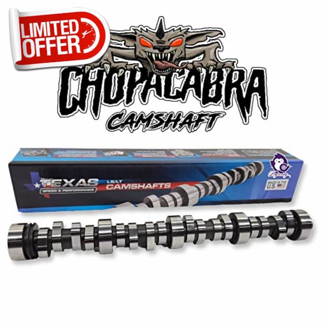 Texas Speed TSP Chopacabra NSR No Springs Required Truck Camshaft LS 4.8 5.3 6.0 6.2 Vortec 1999-2013 (Cam Only)