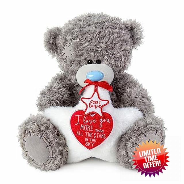 Me to You Large Tatty Teddy I Love You More Than All The Stars 27cm High