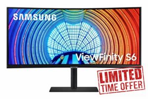 SAMSUNG Viewfinity S65UA Series 34-Inch Ultrawide QHD Curved Monitor
