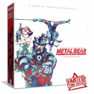 Metal Gear Solid The Board Game - Stealth & Strategy Gameplay