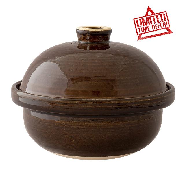 Haseen ACT-43 Ibushigin Smoker Earthenware Pot