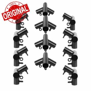 Aoneky 1 3/8'' 6/8/10-Legs High Peak Corner Canopy Fitting Couplers Kit - Frame Carport Connectors (8-Legs)