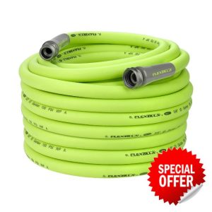 Flexzilla HFZG5100YW Garden Lead-in Hose 5/8 in. x 100 ft