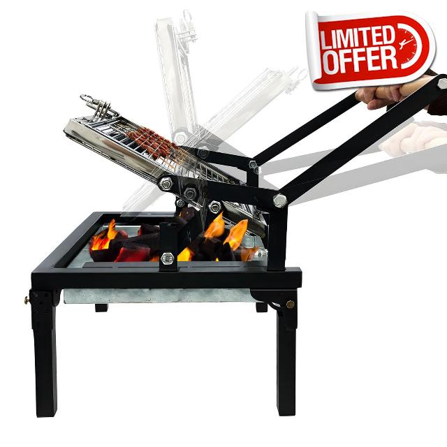 Portable Camping Charcoal Grill Outdoor