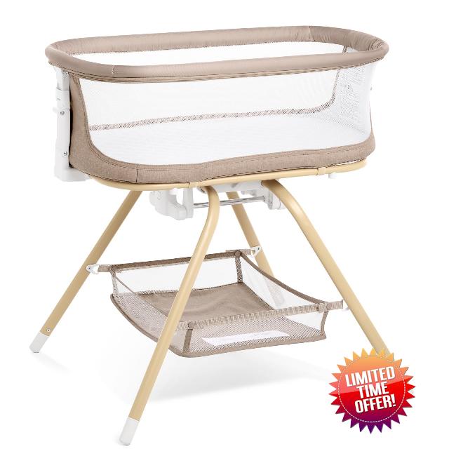 ANGELBLISS 3 in 1 Baby Bassinet