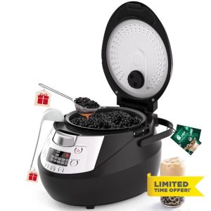 WantJoin Boba Cooker Boba Maker Machine - 6L Commercial Boba Pot