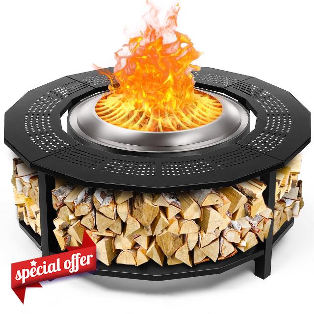 47.8" Fire Pit Surround Tabletop for Solo Stove Yukon