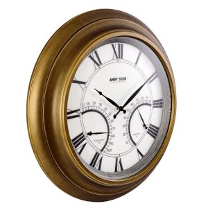 ANDY STAR 24 Inch Outdoor Clocks Waterproof