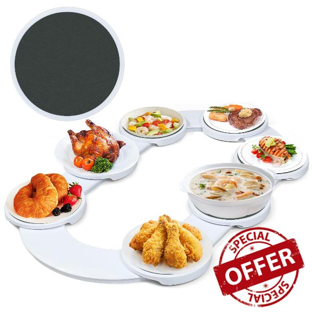 Lazy Susan Turntable - Rotating Lazy Susan for Table Top