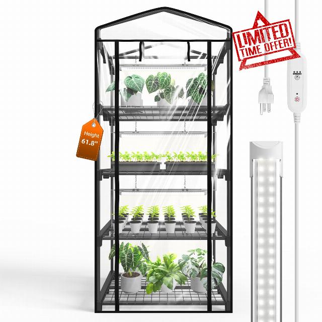 Indoor Greenhouse with Grow Light