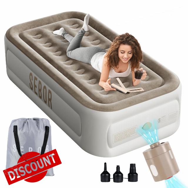 Air Mattress Twin with Built in Pump