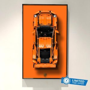 Display Wallboard for Lego Technic Porsche 911 GT3 RS 42056