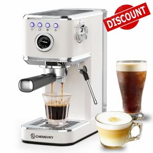 Stainless Steel Espresso Machine 20 Bar