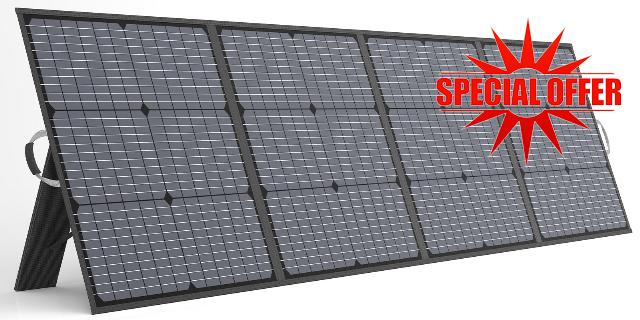 220W Portable Solar Panel