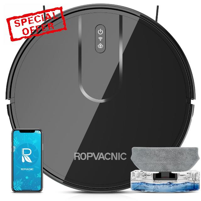 Robot Vacuum Cleaner Robot Vacuum and Mop Combo with 4000Pa Suction