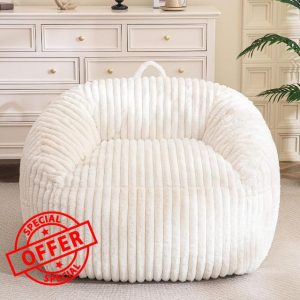 BYBYME Giant Bean Bag Chair for Adults and Kids