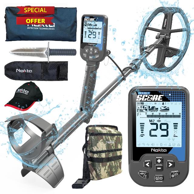 Nokta Double Score Metal Detector Kit Promotion Accessory Pack (Digger