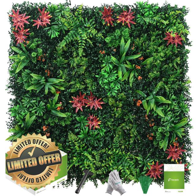 Grass Wall Panels 12 Pack 20"x20"