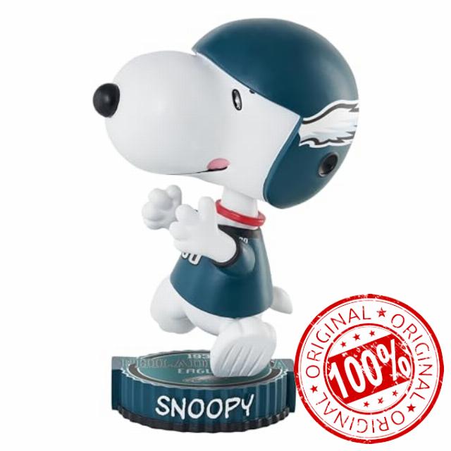 Snoopy Philadelphia Eagles 2023 Peanuts Bighead Bobblehead NFL Football