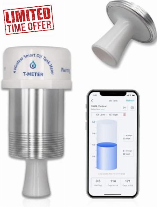 Smart Oil Tank Meter(Connect via Bluetooth)