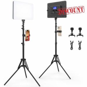 Led Video Light Panel Kit with Stand