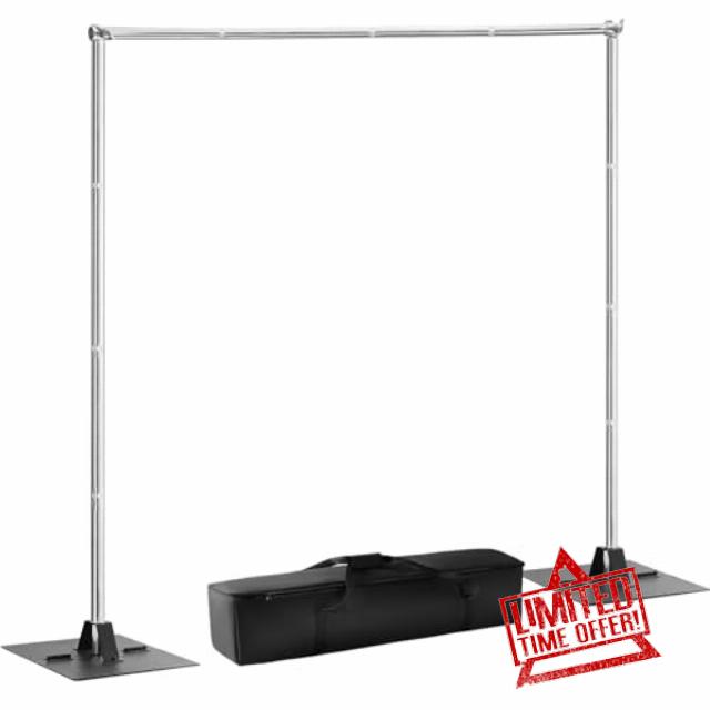 10x10ft Heavy Duty Backdrop Stand