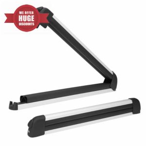 24.3 Inch Ski and Snowboard Rack for Car Roof