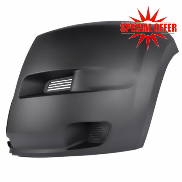 Front Left Bumper Side Cover w/Flare Replacement for Ram ProMaster 1500 2500 3500 3.0L I4 3.6L V6 1ZT92LAHAA