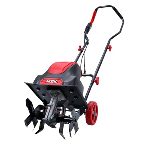 8-inch tillling Depth with Adjustable Wheels