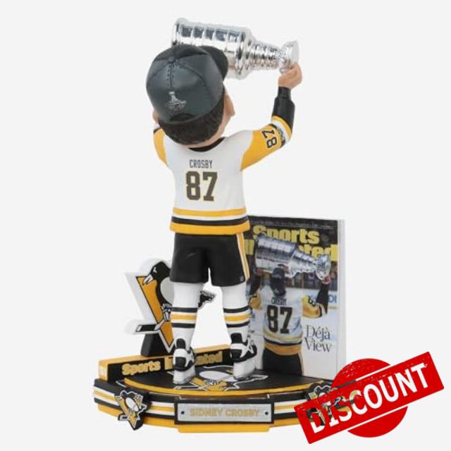 Sidney Crosby Pittsburgh Penguins Sports Illustrated Cover Bobblehead NHL Hockey