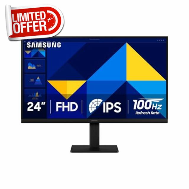 SAMSUNG 24" (S30GD) Essential Monitor with IPS Panel and Tilt Only Stand