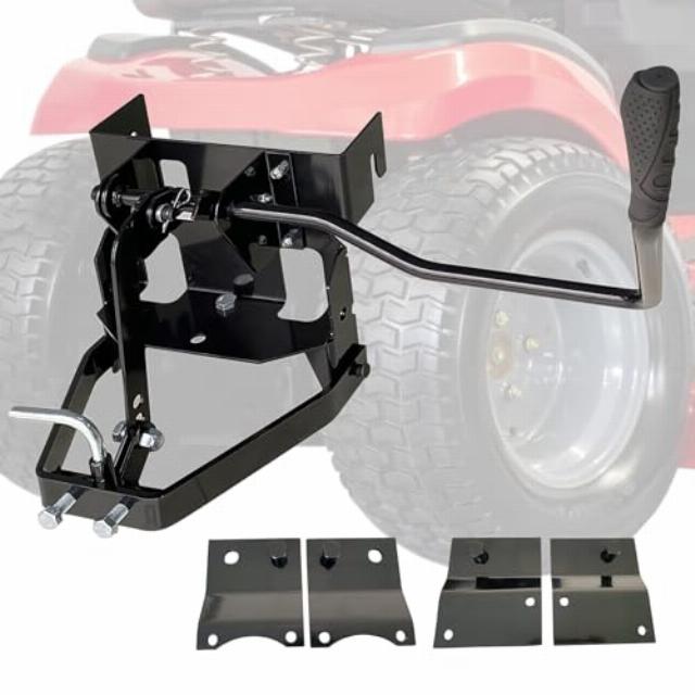 Garden Tractor Sleeve Hitch Attachment Rear Mount Compatible with Craftsman T200 T300 Series/Cub Cadet Riding Lawn Mower Tractors with 23" Or Larger Rear Tires for Husqvarna 585607901