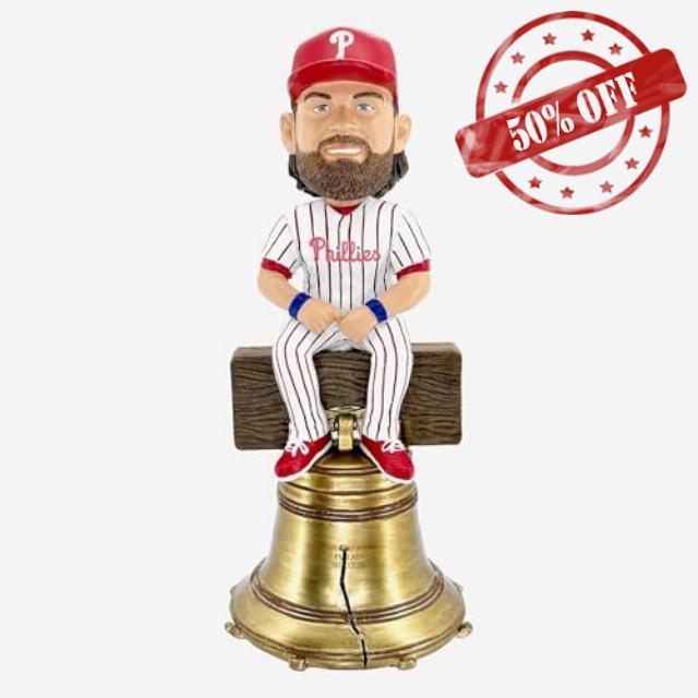 Bryce Harper Philadelphia Phillies Ring The Bell Base Bobblehead MLB Baseball