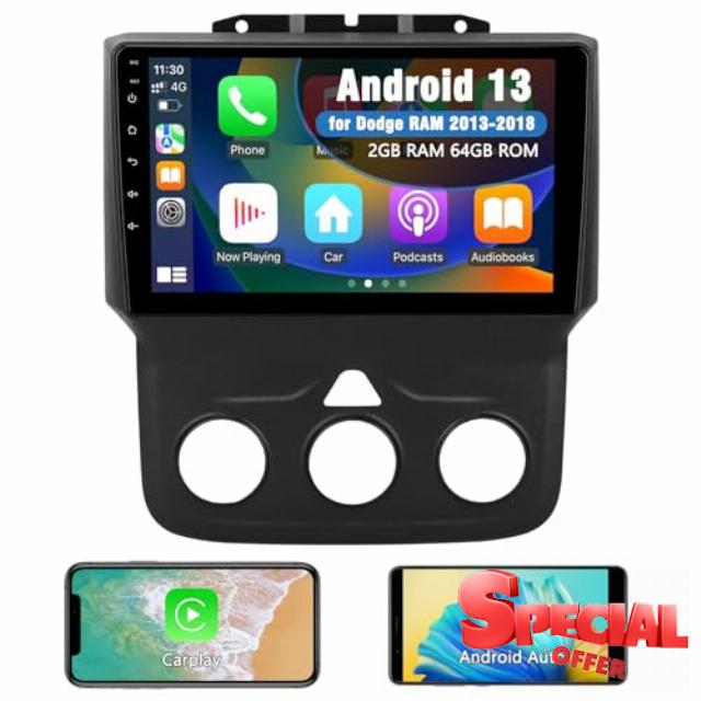 for Dodge RAM 1500 2500 3500 Car Stereo Radio