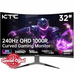 KTC 32Inch 240Hz Curved Gaming Monitor