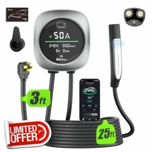 50A Level 2 Tesla EV Charger with NACS Connector