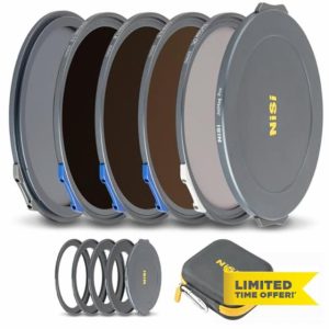NiSi JetMag Pro 82MAG Landscape ND Kit - Magnetic Lens Filters FS Neutral Density (3-Stop