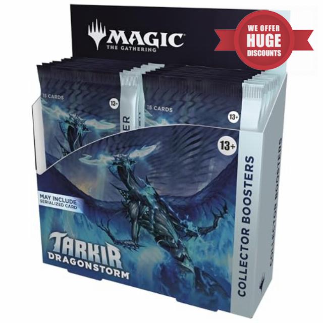Magic: The Gathering Tarkir: Dragonstorm - Collector Booster Box (12 Packs)