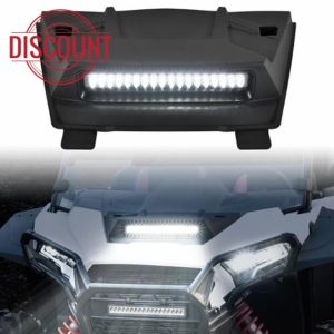 SAUTVS Sport Hood Scoop with LED Spotlight for Polaris RZR XP 1000/ XP4 1000 2024 2025