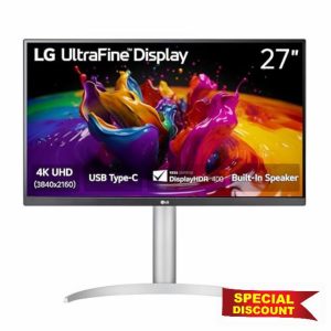 LG 27UP850K-W 27-inch Ultrafine 4K UHD (3840 x 2160) IPS Computer Monitor