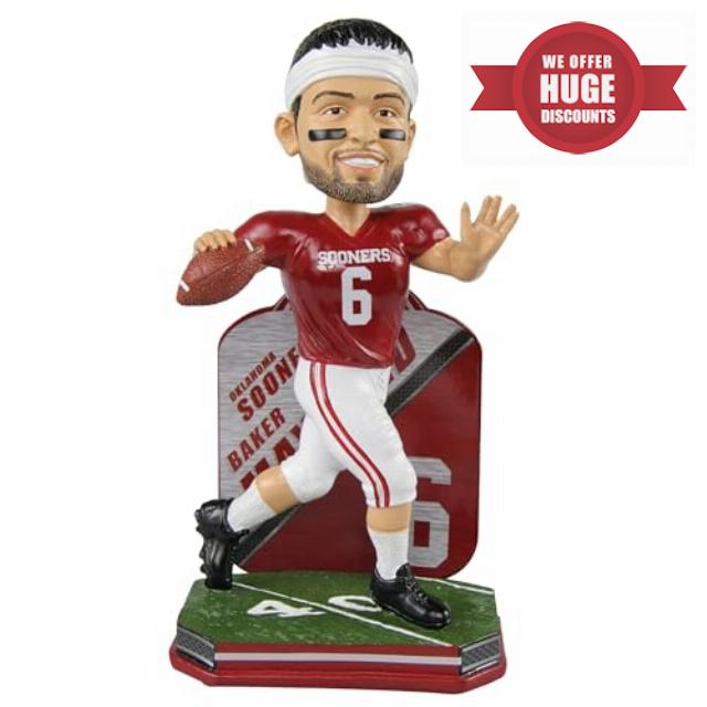 Baker Mayfield Oklahoma Sooners Name and Number Special Edition Bobblehead College